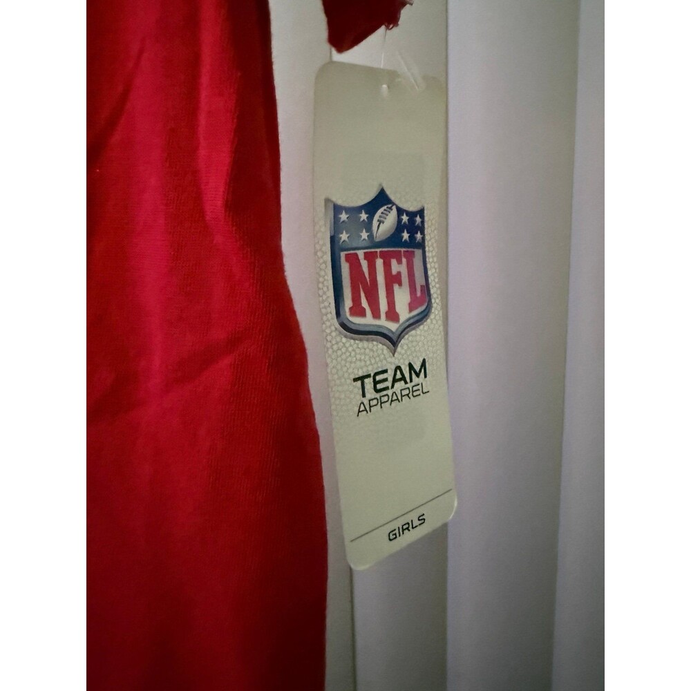 NWT Youth Girls NFL Team Apparel Houston Texans Shirt Size Large (Ages 10-12) - Picture 4 of 6